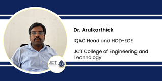 JCT College of Engineering and Technology, IQAC Head and HOD-ECE: Dr. Arulkarthick Interview